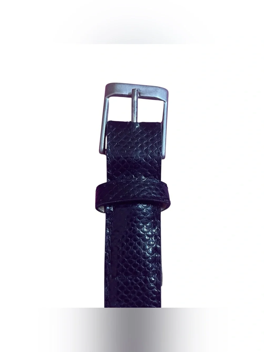 Women’s Black Leather Belt Size 40